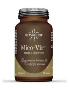 Mico Vir-Reishi y Cordyceps 70 capsulas Hifas da terra 2