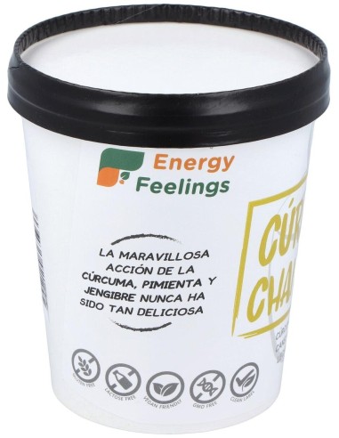 Curcuma Chai Latte Tarrina 250Gr. Eco de Energy Feelings