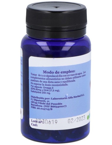 Aceite De Krill 60Perlas de Alfa Herbal