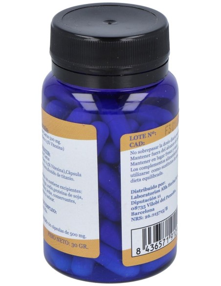 Vitex Agnus Castus 60Cap. de Alfa Herbal