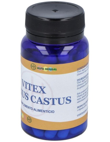 Vitex Agnus Castus 60Cap. de Alfa Herbal