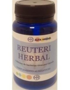 Reuteri Herbal 20Cap. Refrigeracion de Alfa Herbal 2