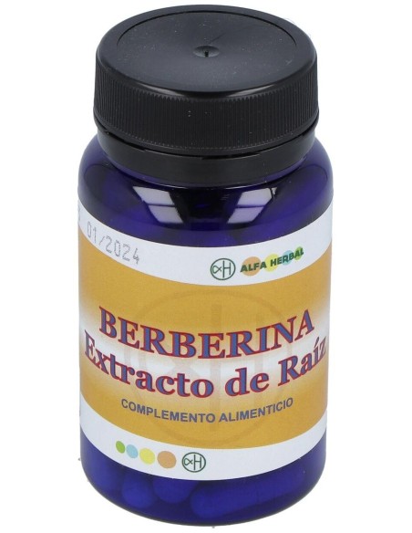 Berberina Extracto De Raiz 60Cap. de Alfa Herbal