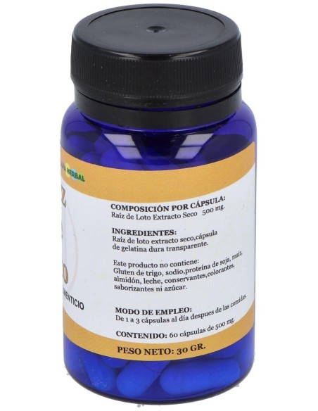 Raiz De Loto 60Cap. de Alfa Herbal