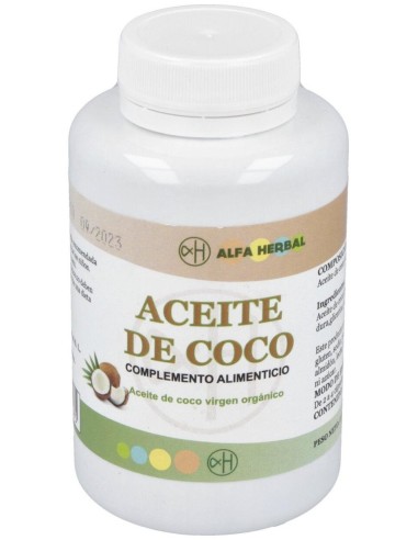 Aceite De Coco 120Cap. de Alfa Herbal