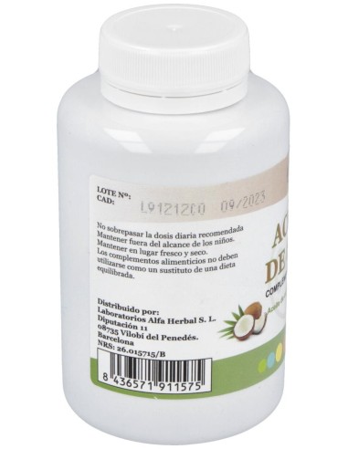 Aceite De Coco 120Cap. de Alfa Herbal