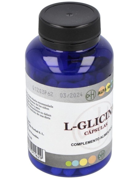 L-Glicina 100Cap. de Alfa Herbal