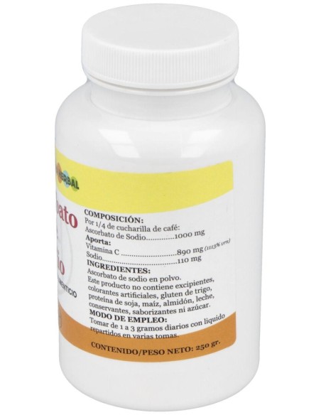 Ascorbato Sodico Polvo 250Gr. de Alfa Herbal