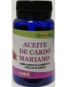 Aceite De Cardo Mariano 60Perlas de Alfa Herbal 2