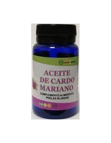 Aceite De Cardo Mariano 60Perlas de Alfa Herbal