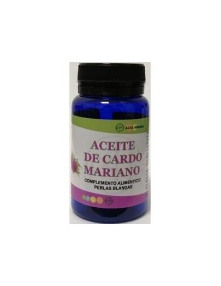 Aceite De Cardo Mariano 60Perlas de Alfa Herbal