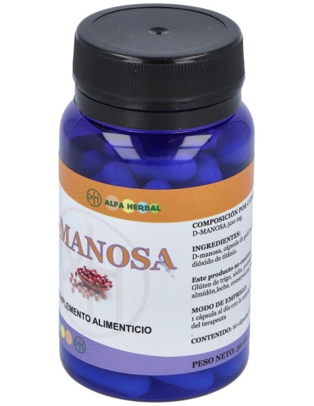 D-Manosa 125Gr. Vegan de Alfa Herbal