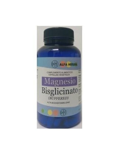 Magnesio Bisglicinato 120Vcaps. de Alfa Herbal
