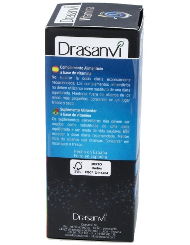 Vitamina D3 4000 Ui 90 Comprimidos Drasanvi