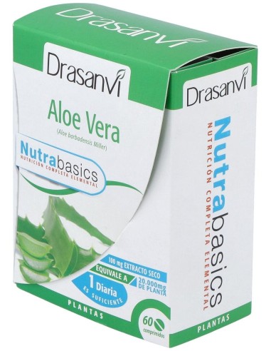 Aloe Vera 60 Comprimidos Nutrabasicos Drasanvi