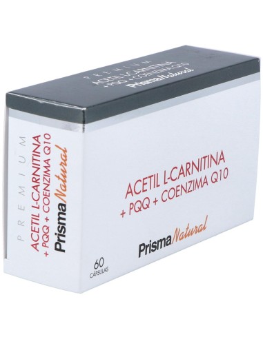 Acetil L-Carnitina+Pqq+Q10 60Cap. de Prisma Natural