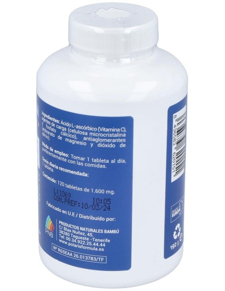 Vitamina C 1000Mg. 120Comp. de Polaris