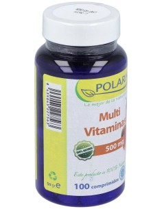 Multivitaminas 500Miligramos 100 Comprimidos Polaris 2