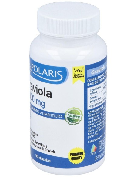 Graviola 1000Mg. 90Cap. de Polaris