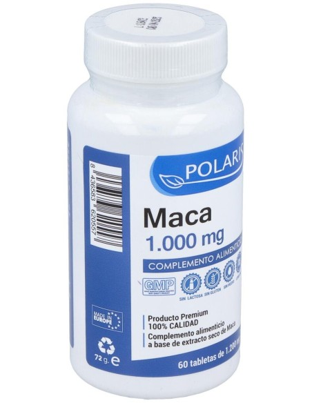 Maca 1000Mg. 60Comp. de Polaris