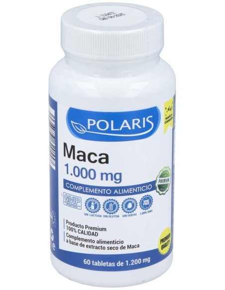 Maca 1000Mg. 60Comp. de Polaris