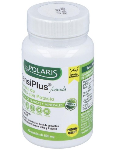 Tensiplus (Ajo+Espino Blanco) 500Mg. 30Cap de Polaris