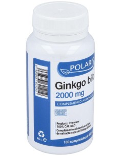 Ginkgo Biloba 2000Mg. 100Comp. de Polaris 2