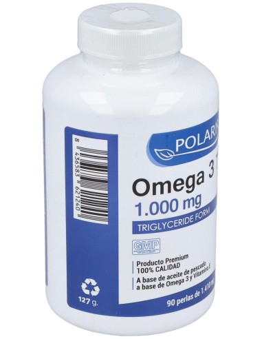 Omega 3 Tg 1000Mg. 90Perlas de Polaris