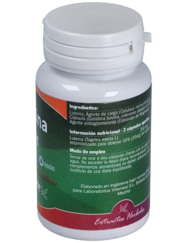 Luteina 40 Mg 60Cap. de Naturbite