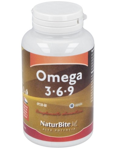 Omega 3-6-9 60Cap. de Naturbite