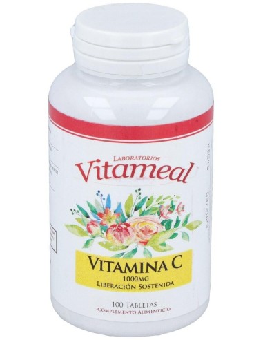 Vitamina C - 1000 Liber. Sostenida, 100 Tabl.  de Vitameal