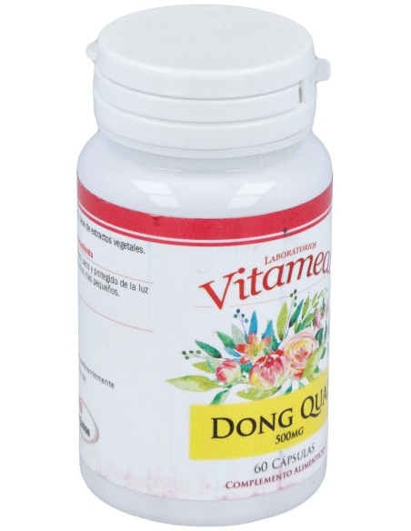 Dong Quai (Angelica Sinensis) 500Mg. 60Cap. de Vitameal