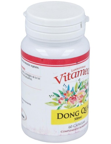 Dong Quai (Angelica Sinensis) 500Mg. 60Cap. de Vitameal