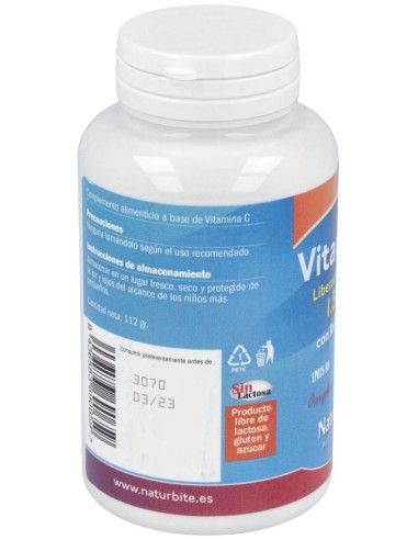 Vitamina C 1500mg Liberacion Sostenida 90 Tabl. de NaturBite