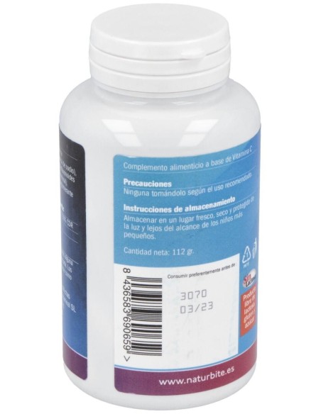 Vitamina C 1500mg Liberacion Sostenida 90 Tabl. de NaturBite