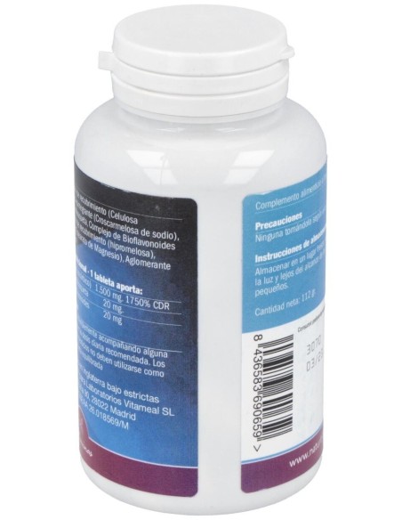 Vitamina C 1500mg Liberacion Sostenida 90 Tabl. de NaturBite