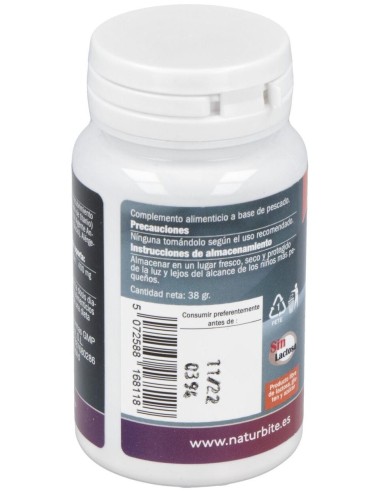 Colageno Marino 400mg, 60 Caps. de NaturBite