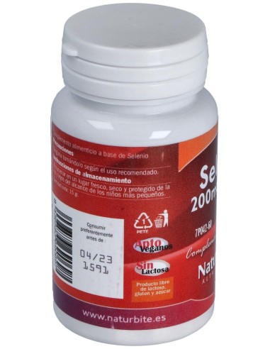 Selenio 200mcg+ACE, 60 Tabl. de NaturBite