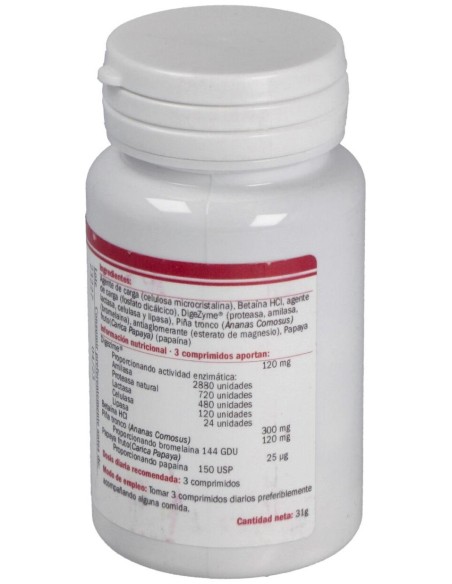 Enzimas Digestivas Plus 100Comp. de Vitameal