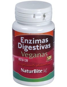 Enzimas Digestivas Veganas 120Comp. de Naturbite 2