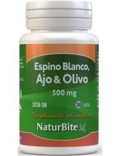 Espino Blanco + Ajo + Olivo 100Perlas de Naturbite 2