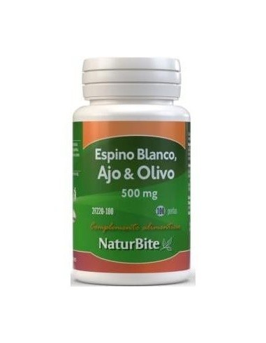 Espino Blanco + Ajo + Olivo 100Perlas de Naturbite