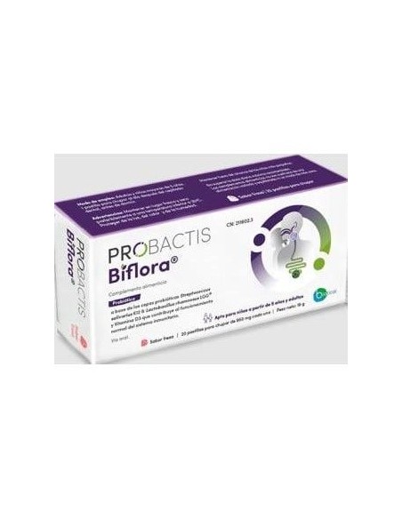 Probactis Biflora 20Pastillas. de Probactis