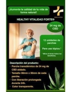Healthy Vitalidad Forte Parches Cbd 12Ud. de Healthy Vida 2