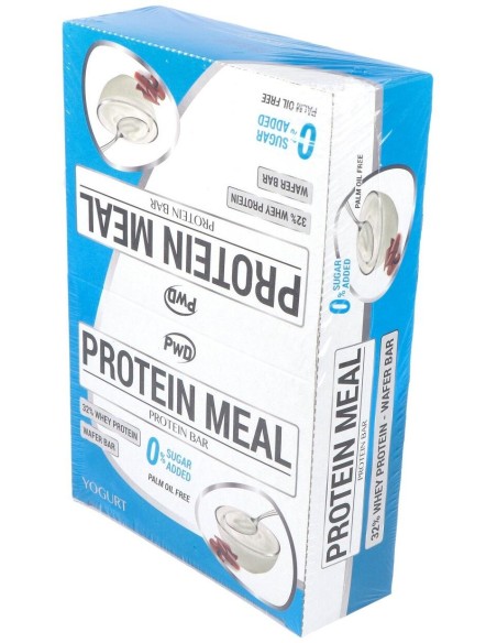 Protein Meal Barritas Yogur 12Uds. de Pwd