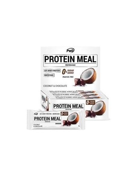 Barritas Protein Meal Coco Chocolate 12uds PWD