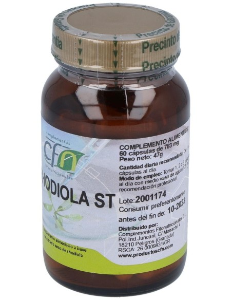 Rhodiola Rosea 60Cap. de Cfn
