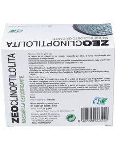 Zeoclinoptilolita 30Sbrs. de Cfn 2