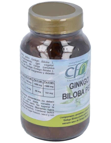 Ginkgo Biloba Pex 60 Caps. de Cfn