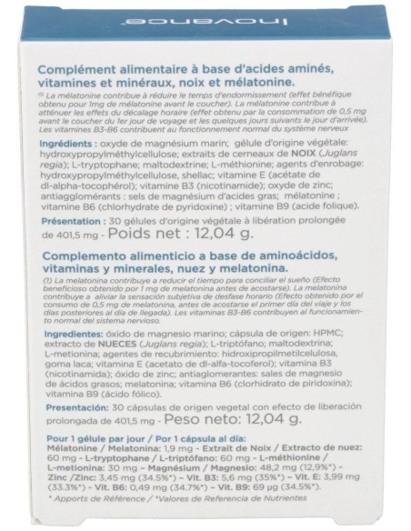 Memovance 30Comp+30Perlas. de Inovance